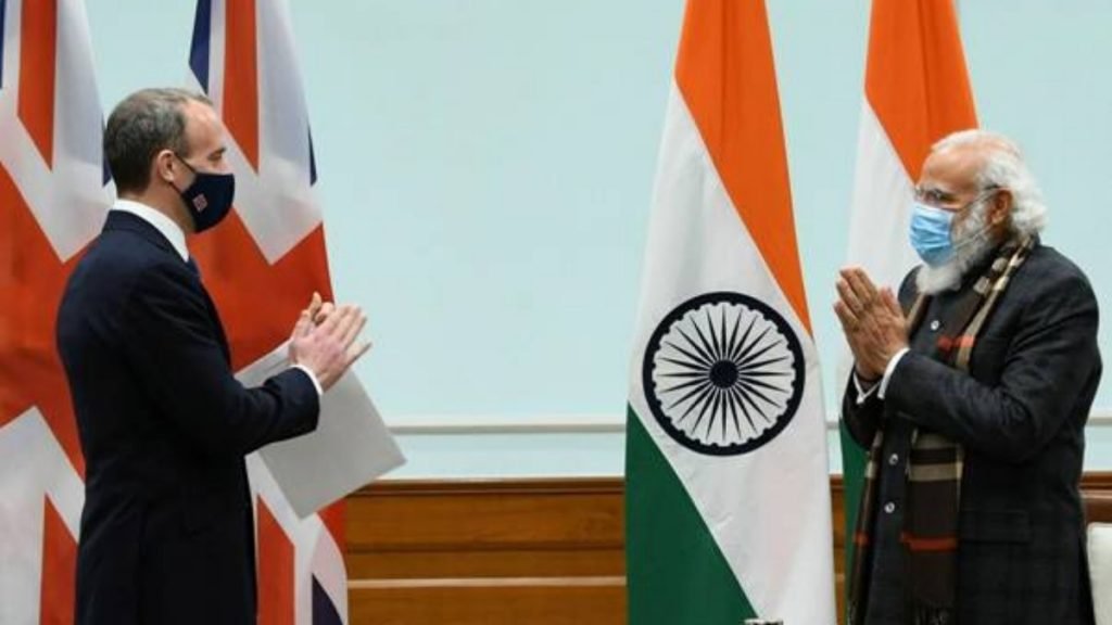 Call on the Prime Minister by the Rt Hon Dominic Raab MP, UK Secretary of State for Foreign, Commonwealth and Development Affairs-India press release
