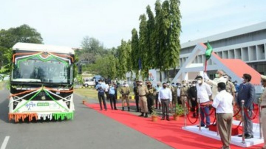 Andaman Lt Governor flags off electric buses; will curb pollution on the island - India press release