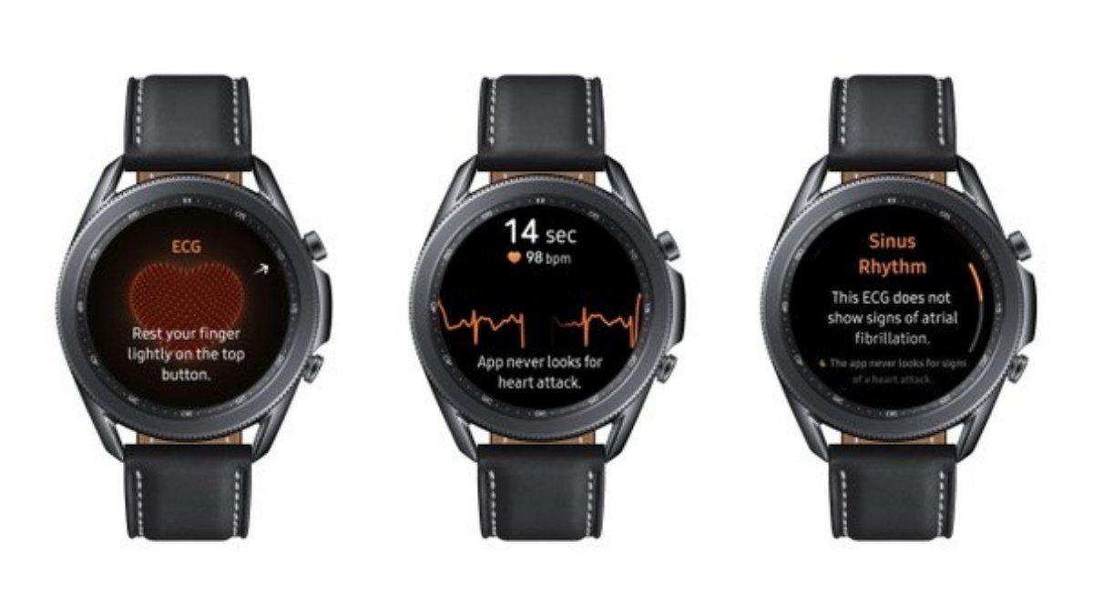 Samsung is launching Watch 3's with EKG feature