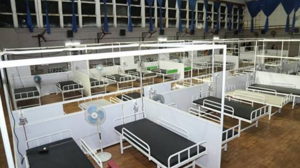 Mega make-shift COVID center set up at Kochi Refinery premises; 
