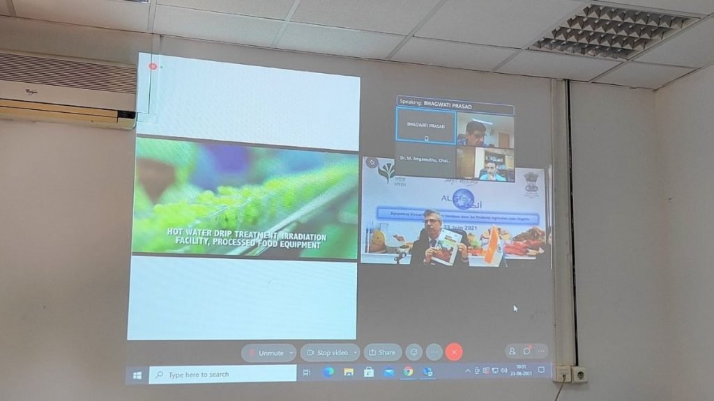 APEDA in collaboration with the Indian embassy organizes a virtual buyer-seller meet for boosting agricultural and processed food products exports to Algeria 