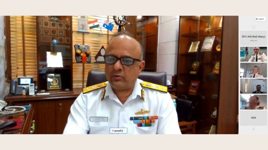 SIGNING OF TERMS OF REFERENCE FOR THE CONDUCT OF NAVY TO NAVY TALKS BETWEEN THE INDIAN NAVY AND THE AUSTRALIAN NAVY