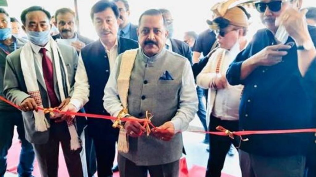 Union Minister Dr Jitendra Singh inaugurates a new Biotechnology Centre for Northeast tribals in a remote area of Arunachal Pradesh at Kimin