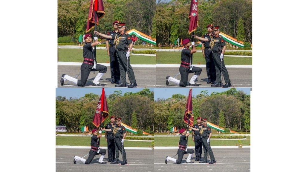 Army Chief Presents President’s Colours to Units of the Parachute Regiment
