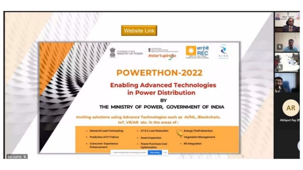 Power Minister Launches Powerthon-2022 for Enabling Advanced Technology in Power Distribution