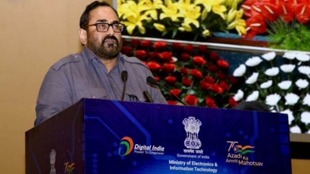 Minister of State for Electronics and IT, Shri Rajeev Chandrasekhar inaugurates NIC Tech Conclave 2022