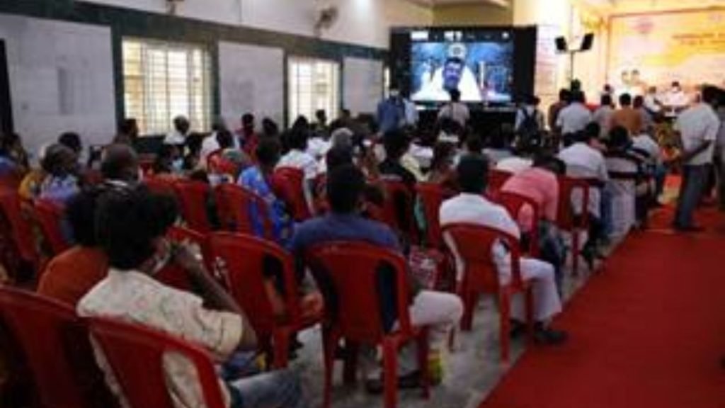 Distribution camp to provide Aids and Assistive devices to 1606 Divyangjans in Tiruchirappalli