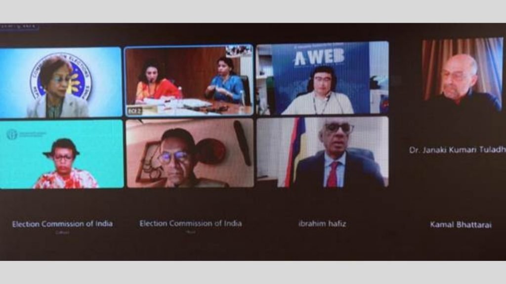 ECI hosts a virtual Asian Regional Forum meet on “Making our Elections Inclusive, Accessible and Participative”