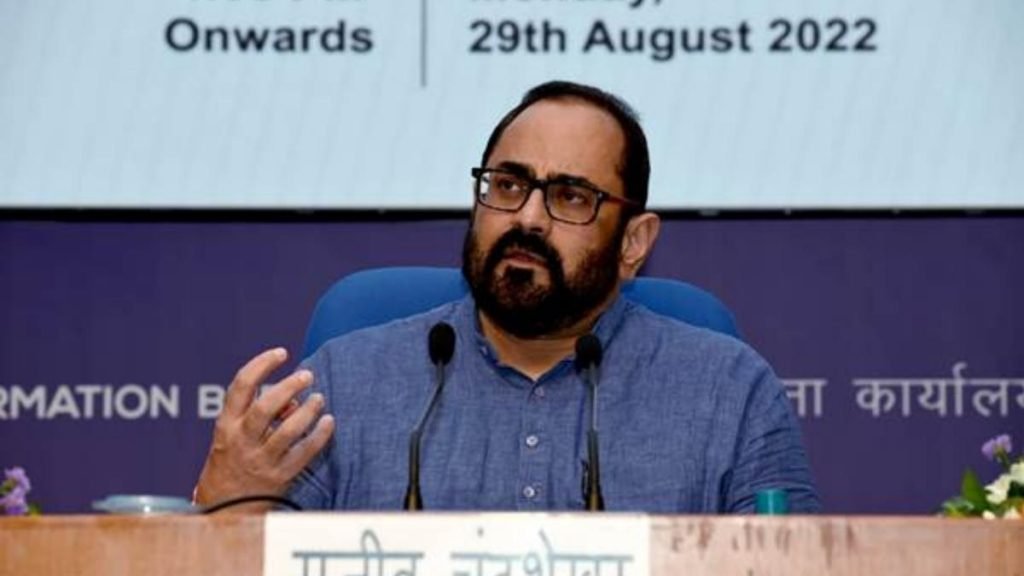 Government is laser-focused on achieving the target of 300 billion USD in electronic production by 2026: MoS Mr Rajeev Chandrasekhar