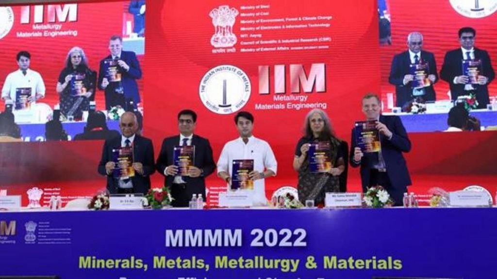 Metal Sector Needs to be at Forefront of Circular Economy Model: Says Shri Jyotiraditya M. Scindia