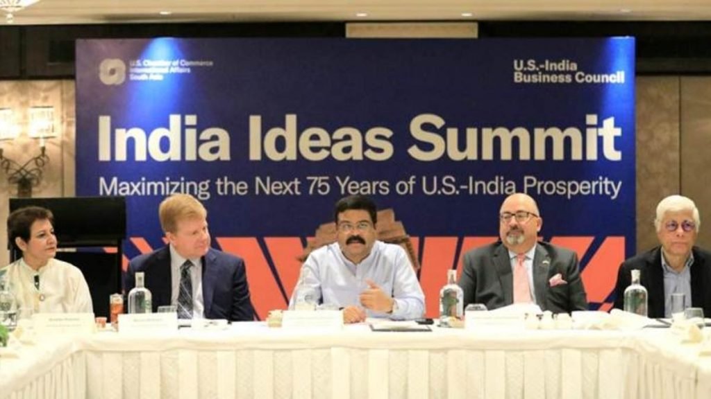 Shri Dharmendra Pradhan participates in the India Ideas Summit organised by US-India Business Council