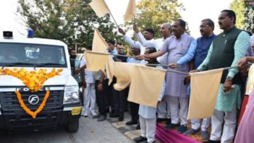 Foundation stone laid for Government Ayurveda College & Hospital at Surendranagar, Gujarat